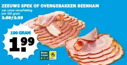 Boon`s Markt ZEEUWS SPEK OF OVENGEBAKKEN BEENHAM aanbieding