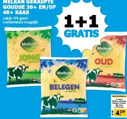 Boon`s Markt MELKAN GERASPTE GOUDSE 30+ EN/OF 48+ KAAS aanbieding