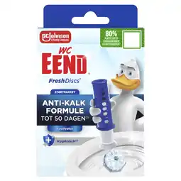 Albert Heijn WC-Eend Fresh discs anti-kalk houder aanbieding