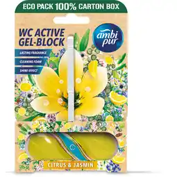 Albert Heijn Ambi Pur Toiletblok citrus & jasmin aanbieding