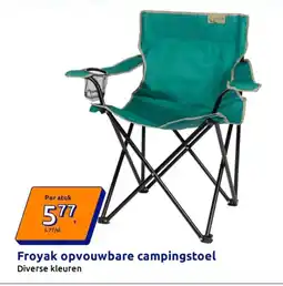 Action Froyak opvouwbare campingstoel aanbieding