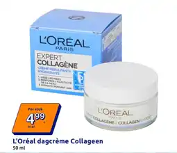 Action L'Oréal dagcrème Collageen aanbieding