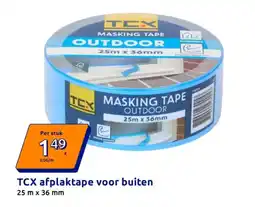 Action TCX afplaktape voor buiten aanbieding