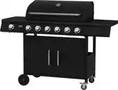 Bol.com Mustang Gas Grill Clarksville Met 7 Branders Zwart aanbieding