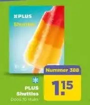 PLUS PLUS Shuttles aanbieding