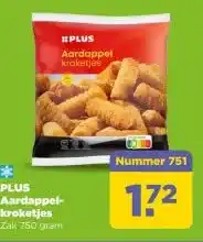 PLUS PLUS Aardappel- kroketjes aanbieding