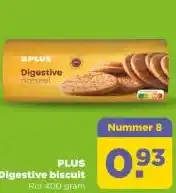 PLUS PLUS Digestive biscuit aanbieding
