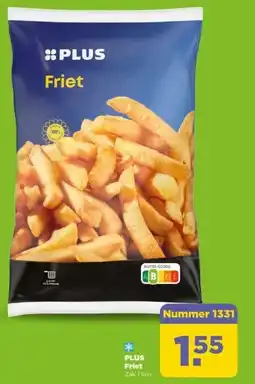 PLUS PLUS Friet aanbieding