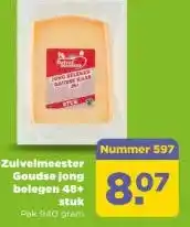 PLUS Zuivelmeester Goudse jong belegen 48+ stuk aanbieding