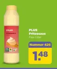 PLUS PLUS Fritessaus aanbieding