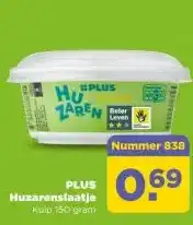 PLUS PLUS Huzarenslaatje aanbieding