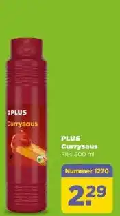 PLUS PLUS Currysaus aanbieding