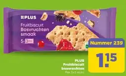 PLUS PLUS Fruitbiscuit bosvruchten aanbieding