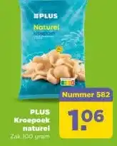 PLUS PLUS Kroepoek naturel aanbieding