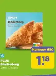 PLUS PLUS Bladerdeeg aanbieding