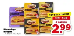 PLUS Flemmings Burgers aanbieding