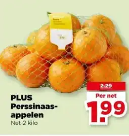 PLUS PLUS Perssinaas- appelen aanbieding