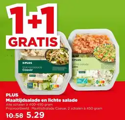 PLUS PLUS Maaltijdsalade en lichte salade aanbieding