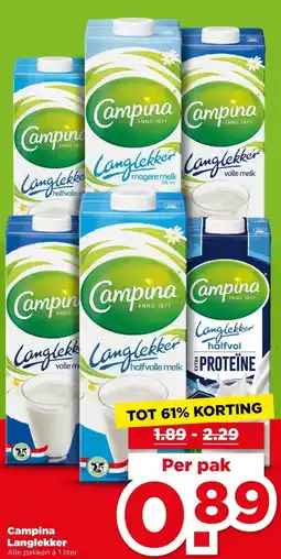PLUS Campina Langlekker aanbieding