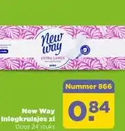 PLUS New Way Inlegkruisjes xl aanbieding