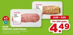 PLUS PLUS Culinaire varkenshaas aanbieding