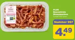 PLUS PLUS Boerentrots Shoarmavlees aanbieding