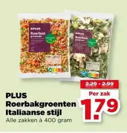 PLUS PLUS Roerbakgroenten Italiaanse stijl aanbieding