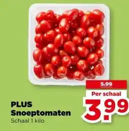 PLUS PLUS Snoeptomaten aanbieding
