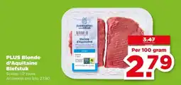 PLUS PLUS Blonde d'Aquitaine Biefstuk aanbieding