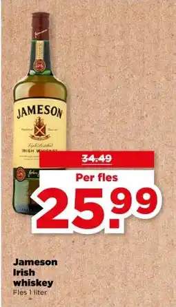 PLUS Jameson Irish whiskey aanbieding