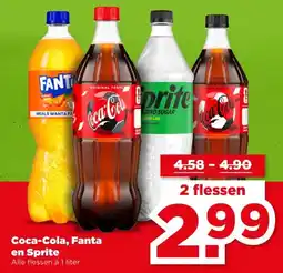 PLUS Coca-Cola, Fanta en Sprite aanbieding