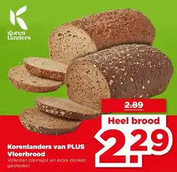 PLUS Korenlanders van PLUS Vloerbrood aanbieding