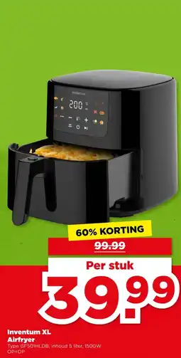 PLUS Inventum XL Airfryer aanbieding