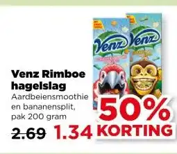 PLUS Venz Rimboe hagelslag aanbieding