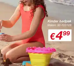 Kik Kinder badpak aanbieding