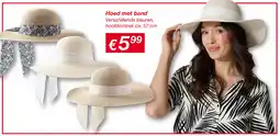 Kik Hoed met band aanbieding