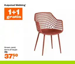 Kwantum Bekijk kuipstoel Webbing aanbieding