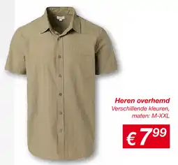 Kik Heren overhemd aanbieding