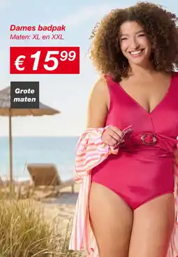 Kik Dames badpak aanbieding