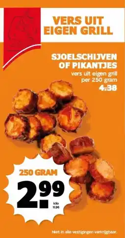 Coop SJOELSCHIJVEN OF PIKANTJES aanbieding