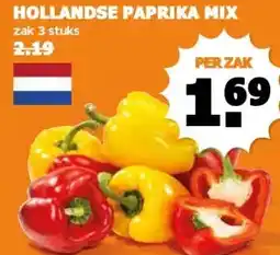 Coop HOLLANDSE PAPRIKA MIX aanbieding
