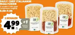 Coop DAILY CHEF ITALIAANSE MAALTIJDEN aanbieding