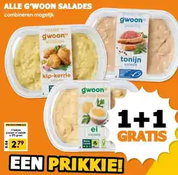 Coop ALLE G'WOON SALADES aanbieding