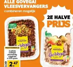 Coop ALLE GOVEGA! VLEESVERVANGERS aanbieding