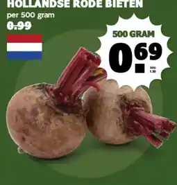 Coop HOLLANDSE RODE BIETEN aanbieding