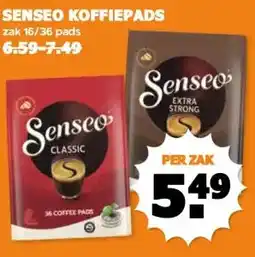 Coop SENSEO KOFFIEPADS aanbieding