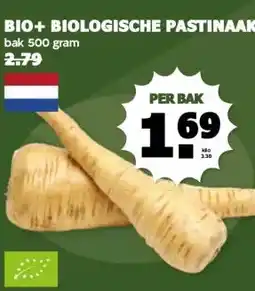 Coop BIO+ BIOLOGISCHE PASTINAAK aanbieding
