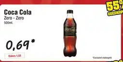 Budget Food Coca Cola Zero - Zero aanbieding