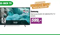 EP Samsung QLED 4K QE65Q7F2 TV (2025) aanbieding