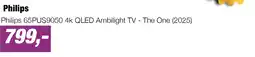 EP Philips 65PUS9050 4k QLED Ambilight TV - The One (2025) aanbieding